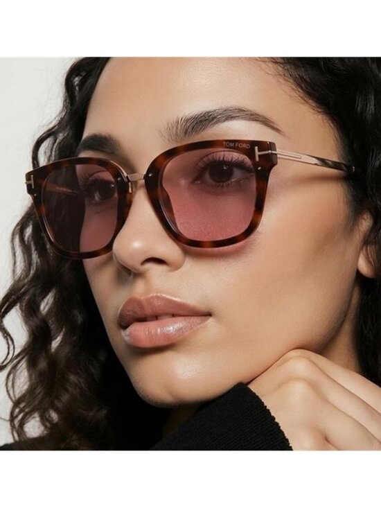 New Authentic TOM FORD TF1014 52Y Philippa 68MM Square Sunglasses main image 5